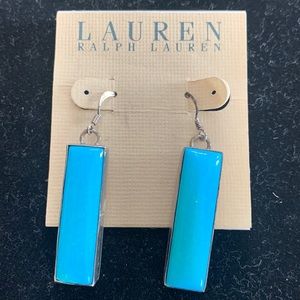 Lauren Ralph Lauren earrings. Sterling